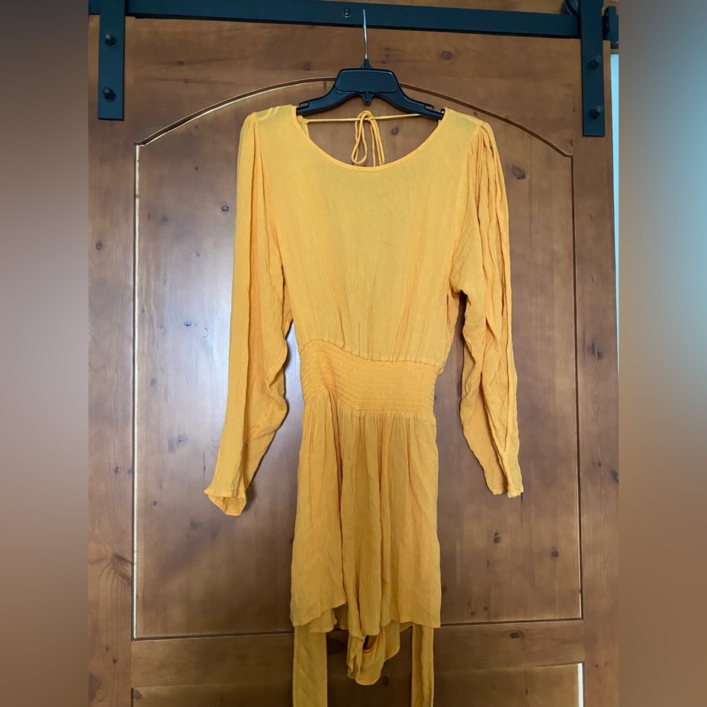 NWT- Free People Tangerine Romper